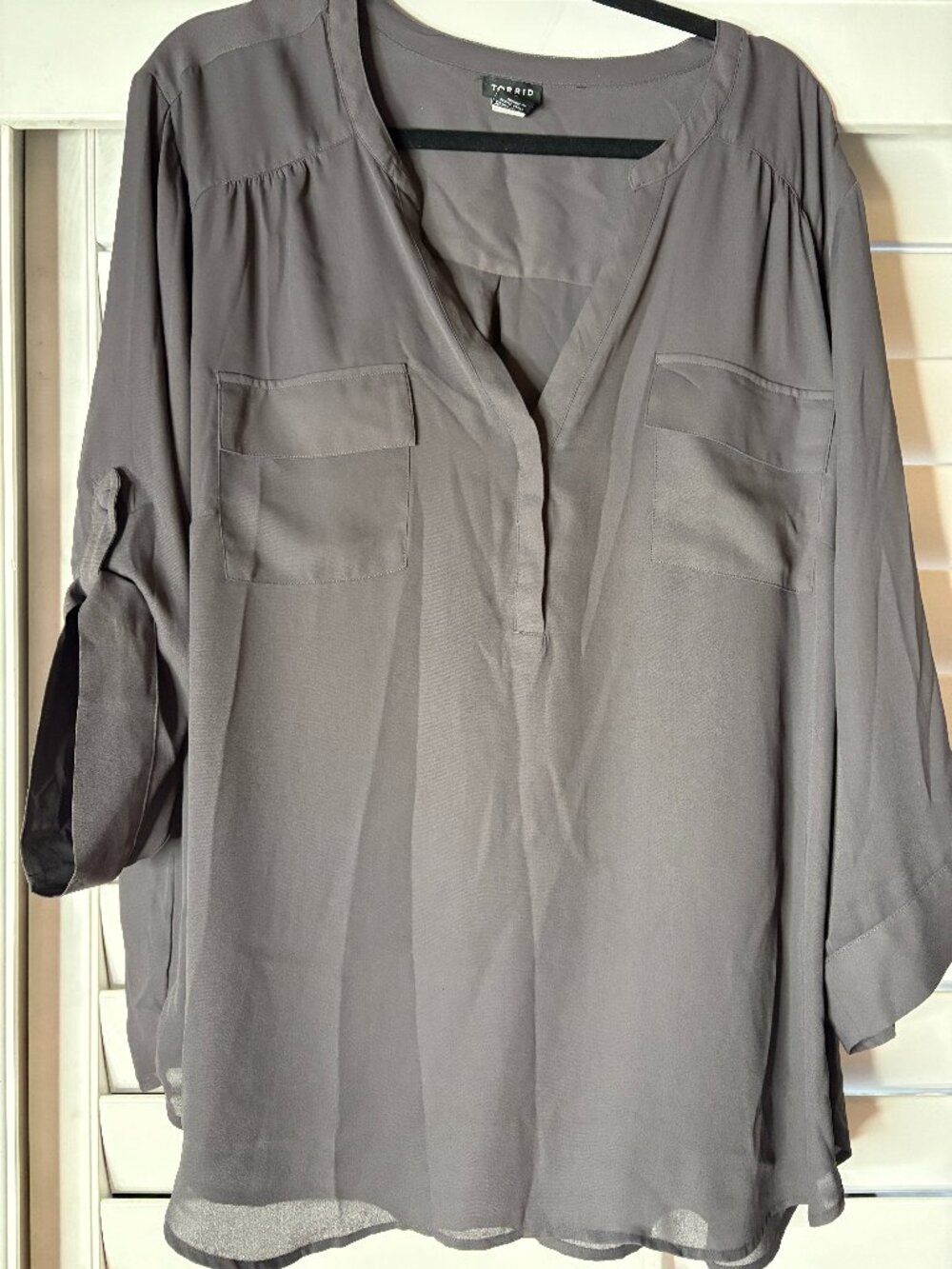 Torrid Georgette Blouse Size 4